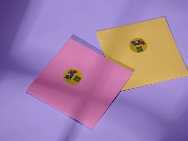 Envelope sticker