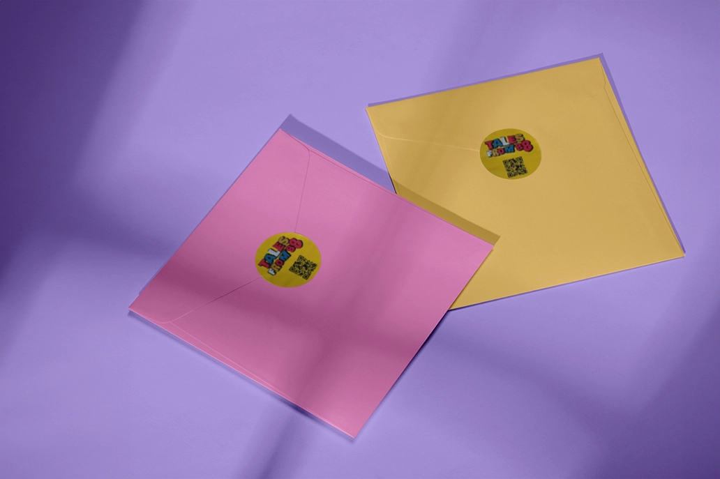 Envelope sticker
