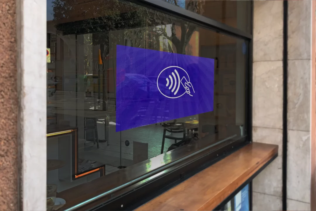 Interior fix window sticker