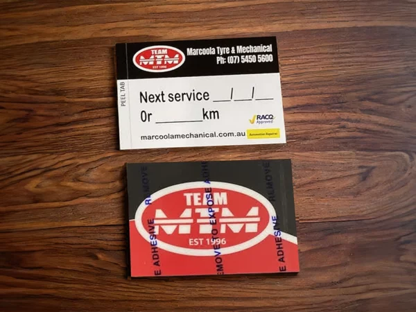 Lube labels