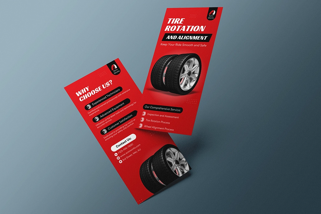 Rack card