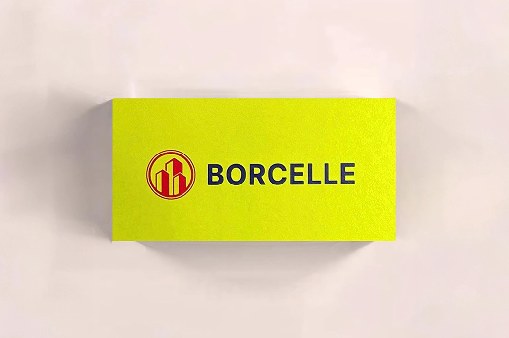 Slim rectangle uncoated business card