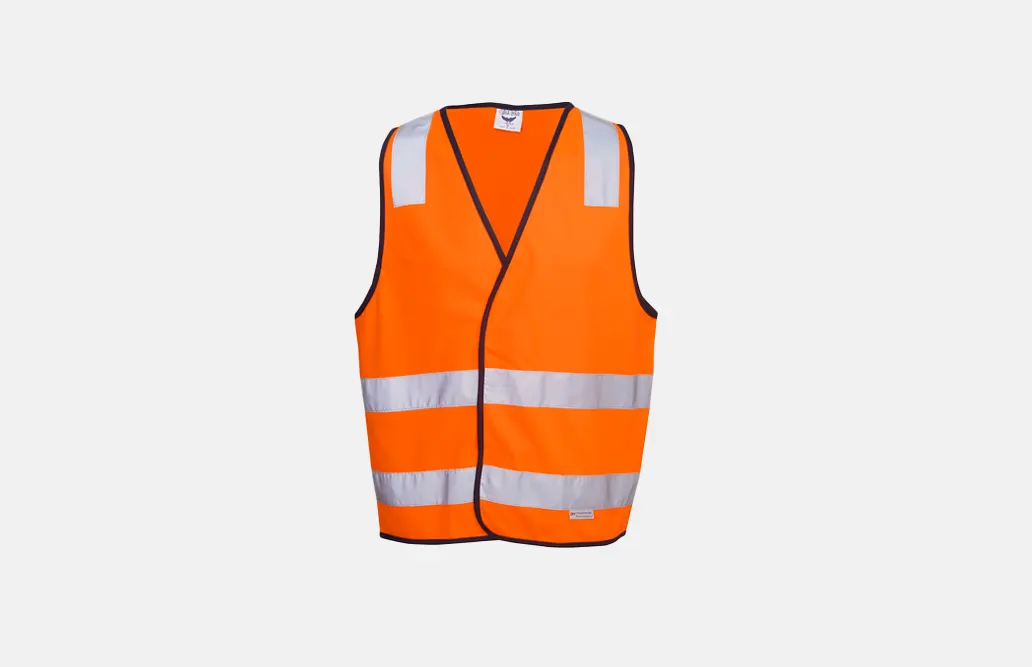 Workwear - Safety Vests Orange - Same Day Printing
