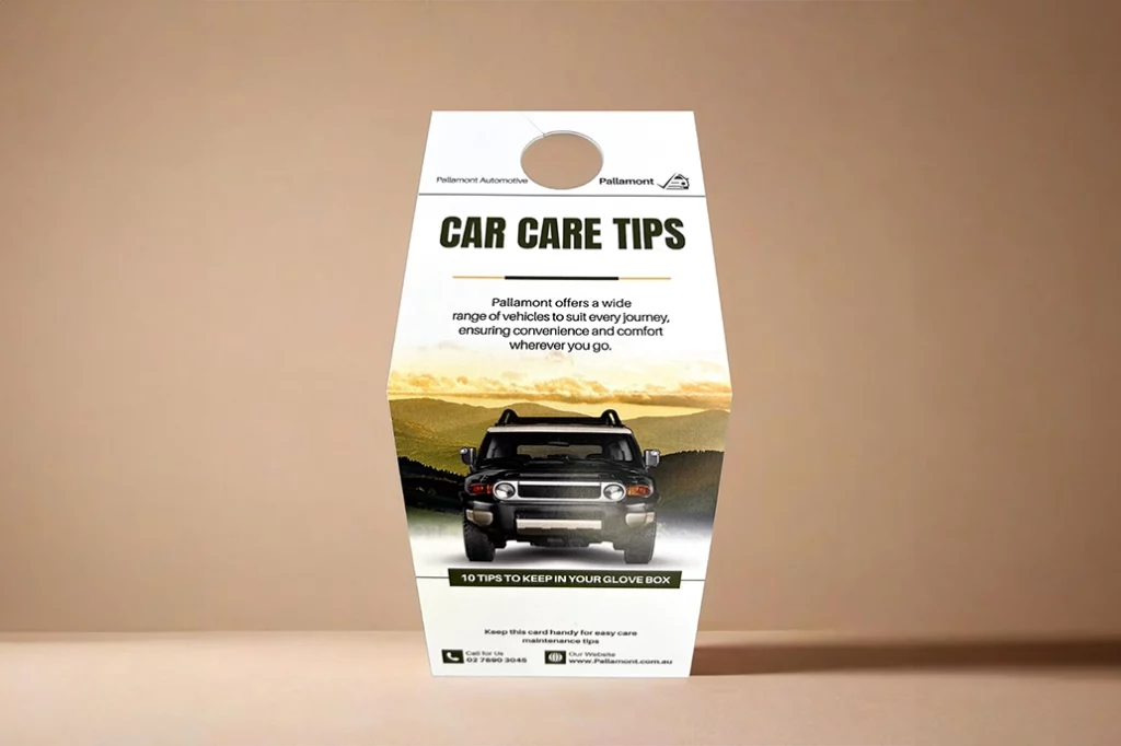 Maxi_Door_Car_Postcard_Hanger Maxi door or car hanger with perforated poster