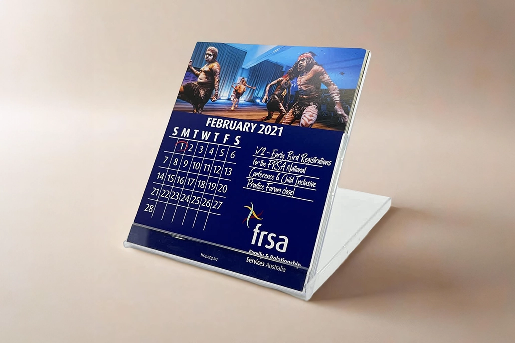 CD case calendar