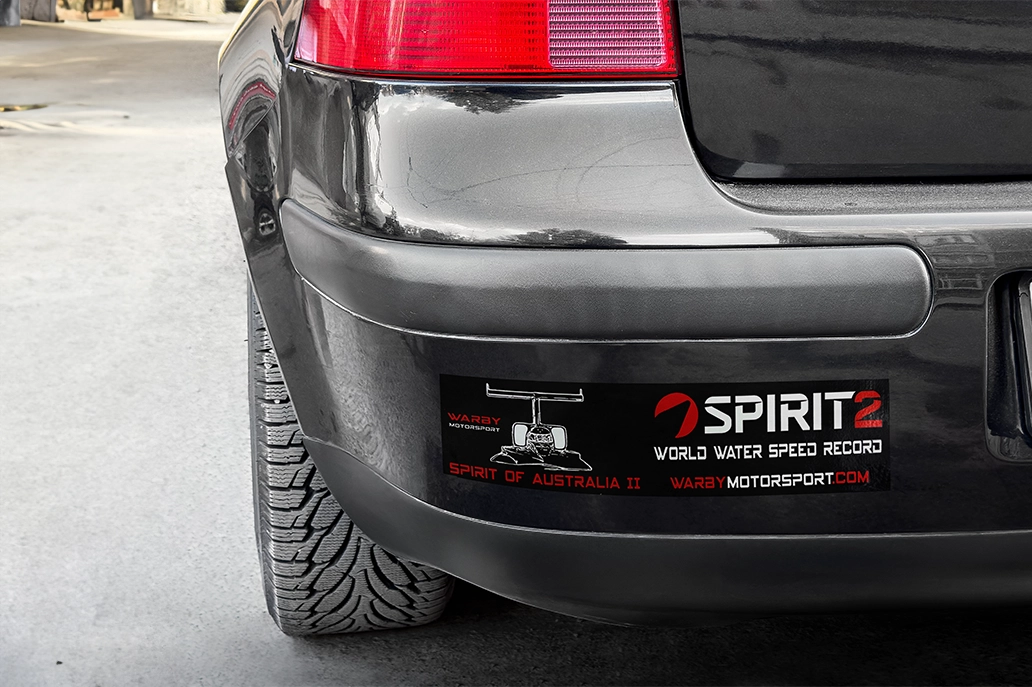Bumper sticker