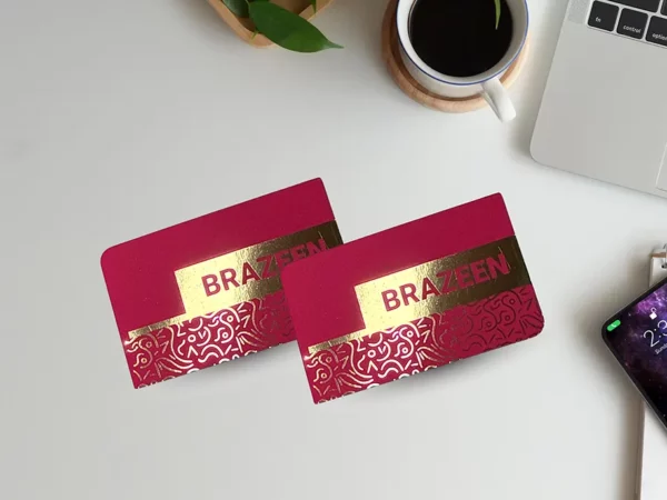 2_Round_Corners_Foil_Business_Cards_Same_Day_Printing