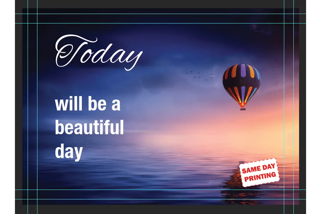 Designing with Bleed - Layout Guide 3 - Same Day Printing Designing with Bleed - Layout Guide 3 - Same Day Printing