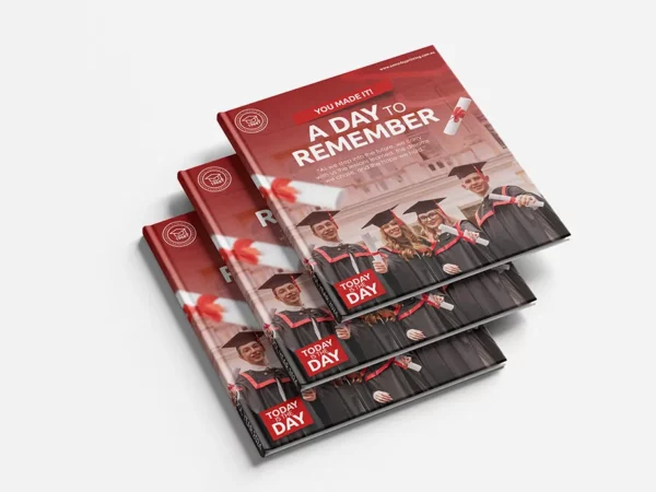 Hard Cover Book - Yearbook - Same Day Printing