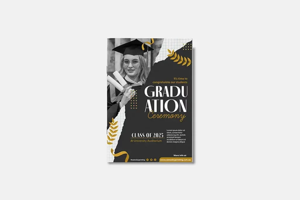 Custom Yearbook Printing - Saddle Stitched - Same Day Printing