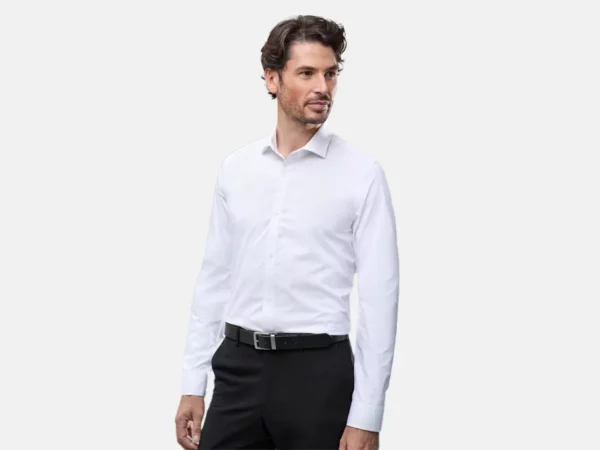 S335ML_Mens Mason Tailored Long Sleeve Shirt_Model