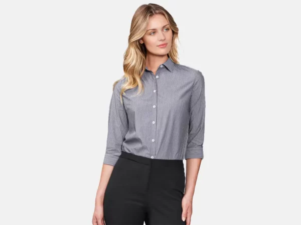 S336LT_Womens Conran 34 Sleeve Shirt_Model