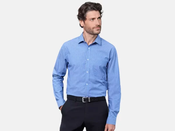 S336ML_Mens Conran Classic Long Sleeve Shirt_Model