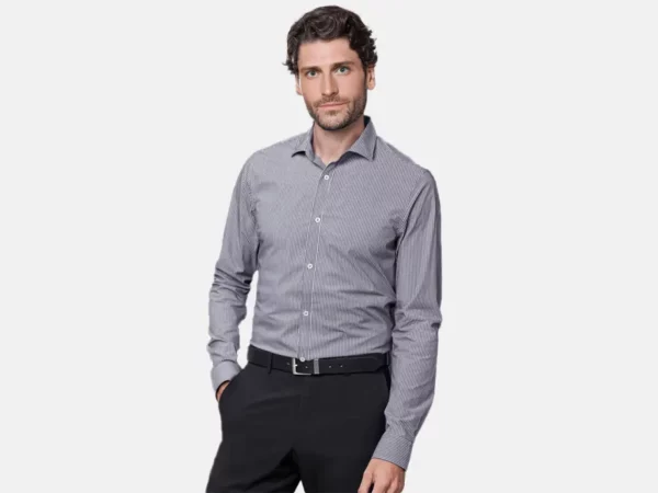 S337ML_Mens Conran Tailored Long Sleeve Shirt_Model