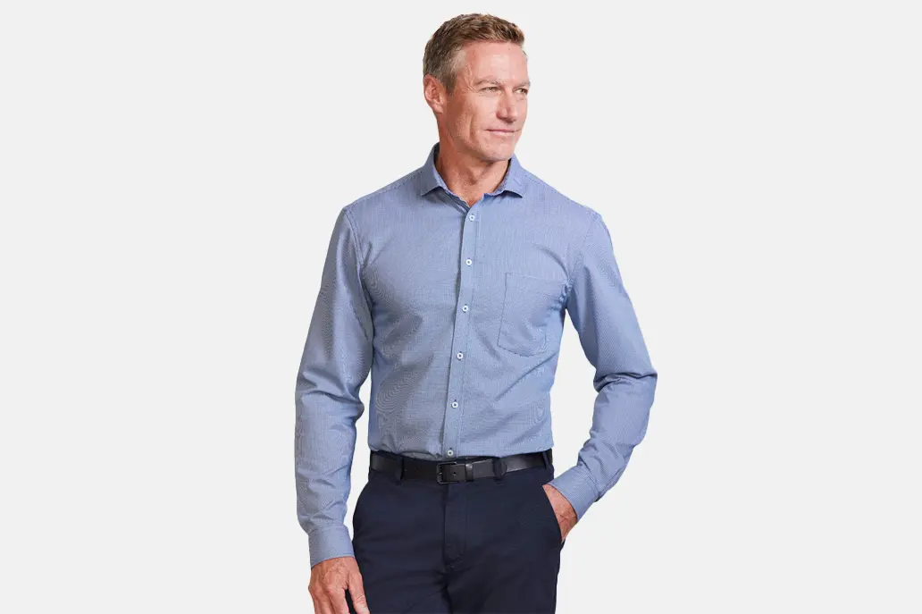 S910ML_Mens Jagger Long Sleeve Shirt_Model