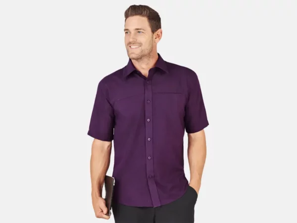 SH3603_Mens Oasis Short Sleeve Shirt_Model