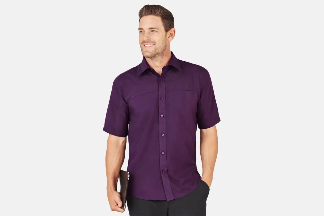 SH3603_Mens Oasis Short Sleeve Shirt_Model