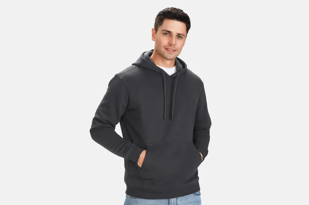 SW760M_Mens Crew Hoodie_Model