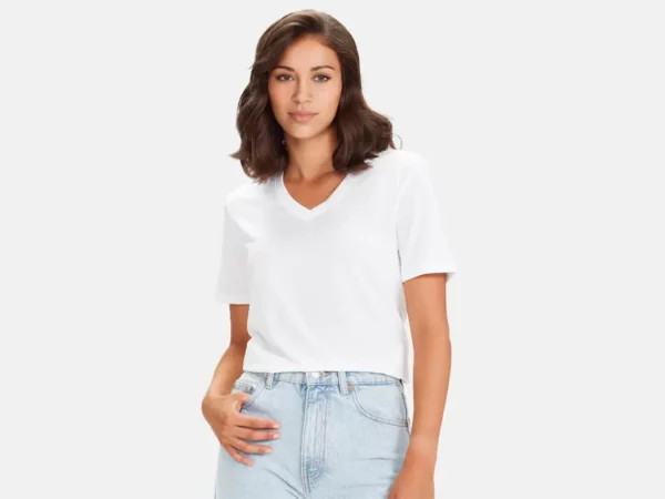 T800LS_Womens Aero Short Sleeve Tee_Model