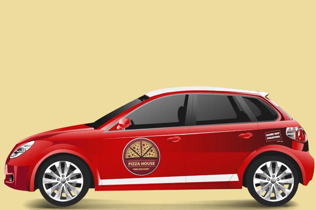 Car Door Magnets - On the go advertisement for your business
