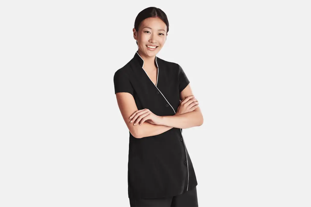 H134LS_Womens Zen Tunic_Model