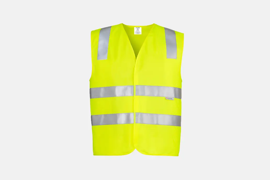 ZV999_Unisex Hi Vis Basic Vest_Yellow