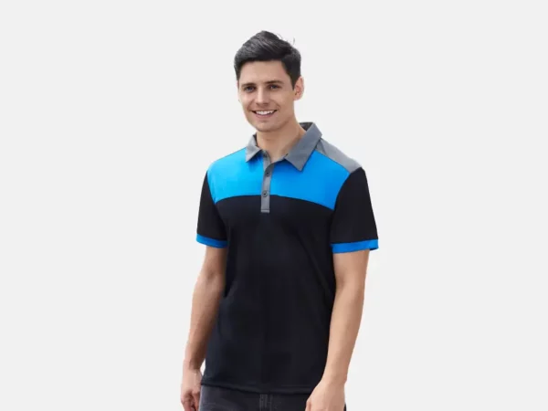 P500MS_Mens Charger Short Sleeve Polo - Model