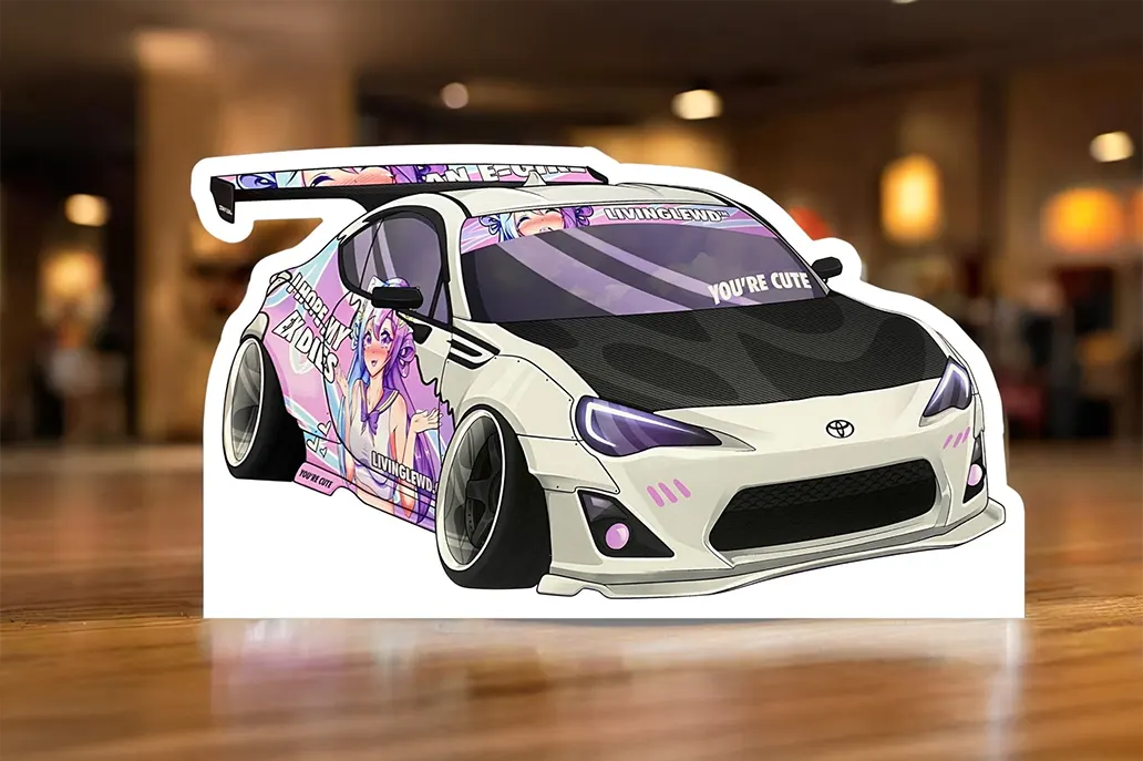 Standees - Car - Same Day Printing