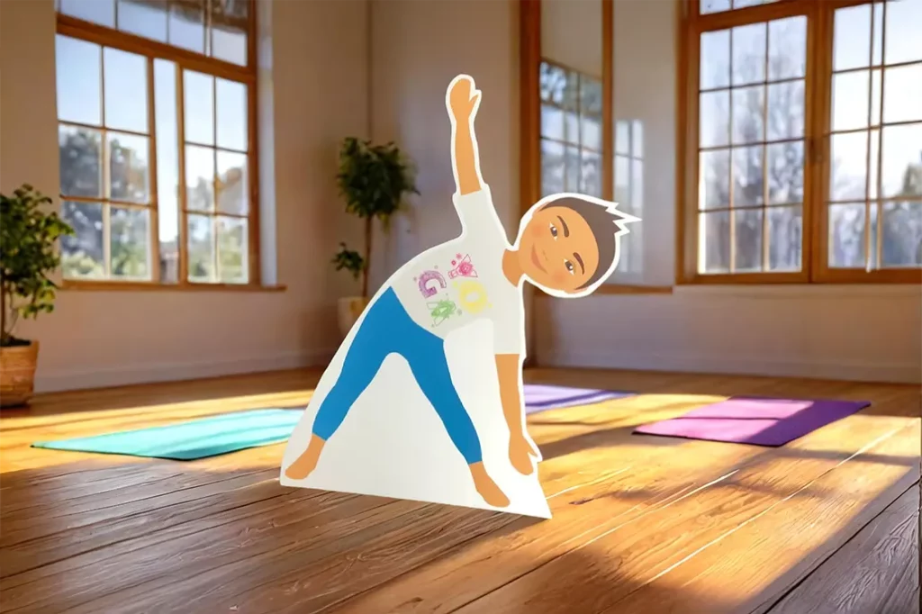 Standees - Yoga - Kids - Same Day Printing Standees - Yoga - Kids - Same Day Printing