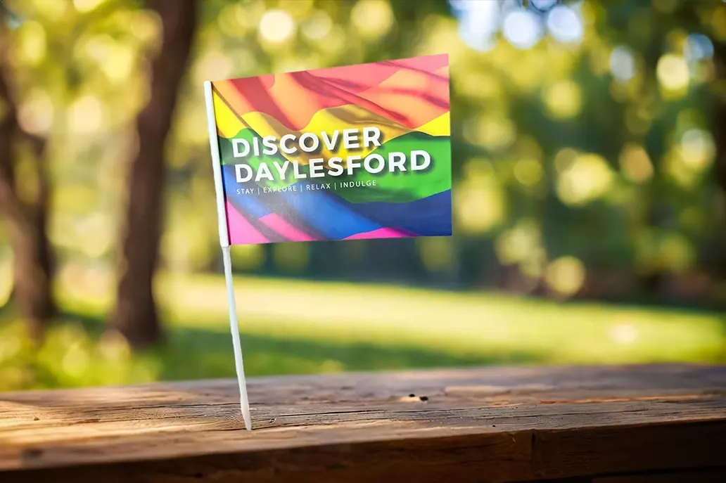 Hand Flags - Pride - Same Day Printing