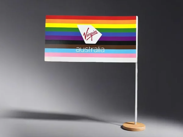 Hand Flags - Virgin Australia - Same Day Printing