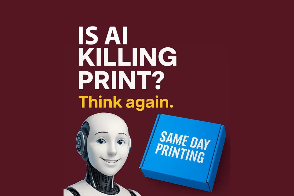 Is AI Going to Kill Print - Blog - Same Day Printing