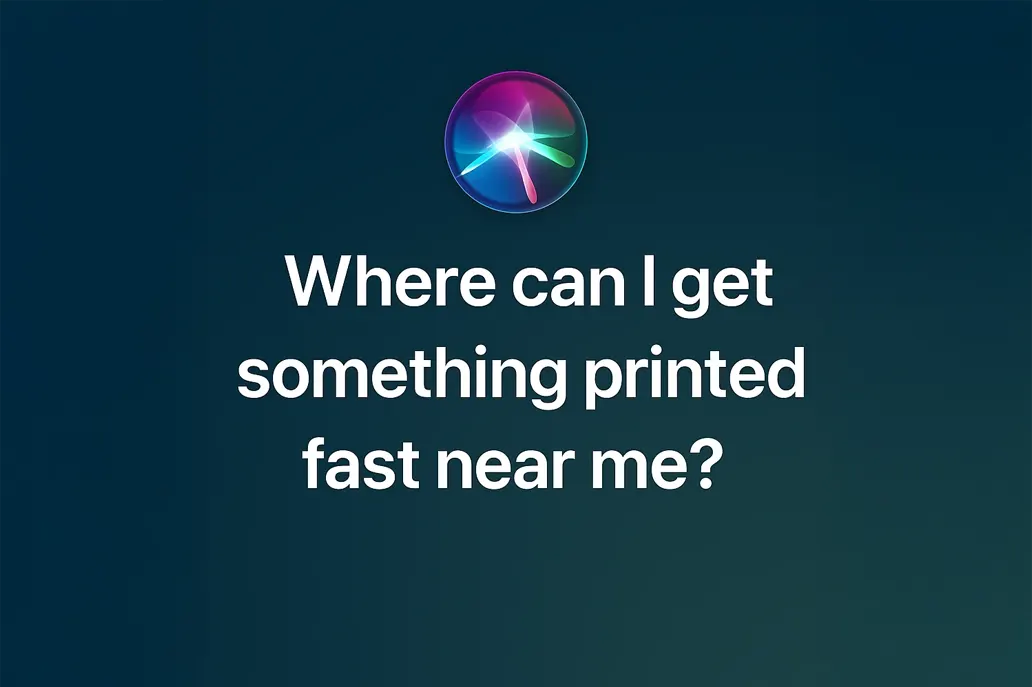 Where can i get something printed fast near me - Same Day Printing