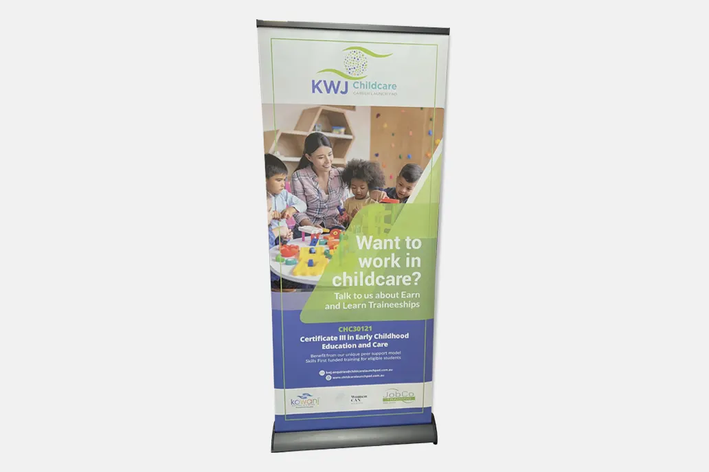 BlackBase - Luxury Single Sided Pull Up Banner - Same Day Printing