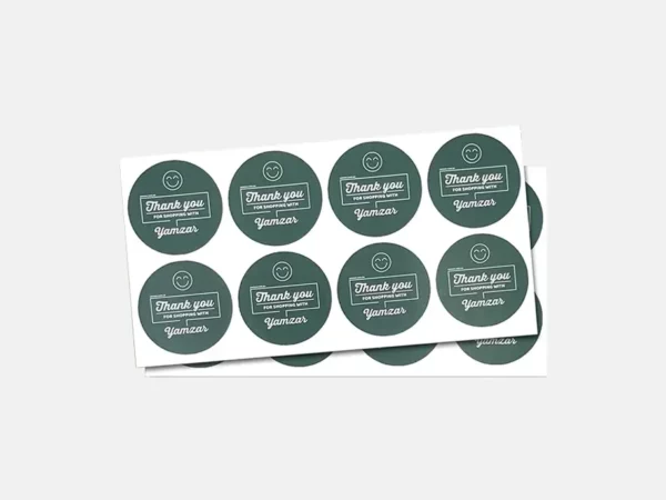 Custom Vinyl Sticker Sheets v2 - Yamzar - Same Day Printing
