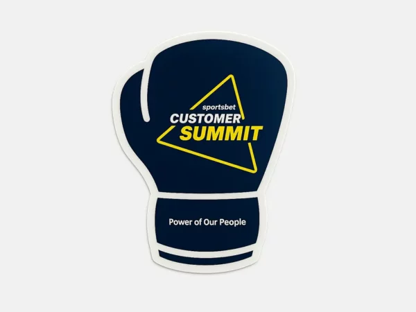 Die Cut Stickers - Summit Sports -Gloves v1 - Same Day Printing