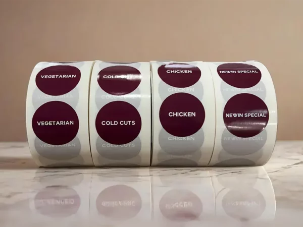 Gloss Paper Roll Labels - Cold Cuts 1 - Same Day Printing