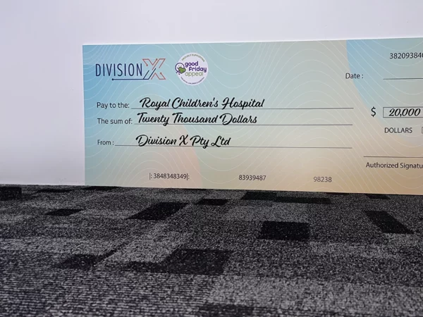 Novelty Cheques