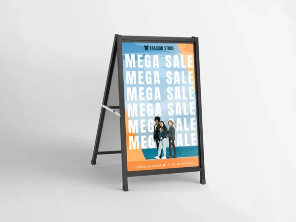 ProFlute Insertable A-Frame Signs - Same Day Printing 1