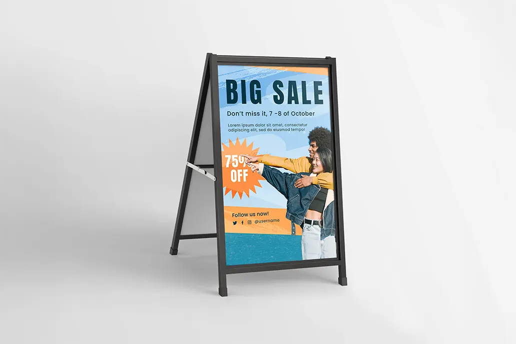 ProFlute Insertable A-Frame Signs - Same Day Printing 2