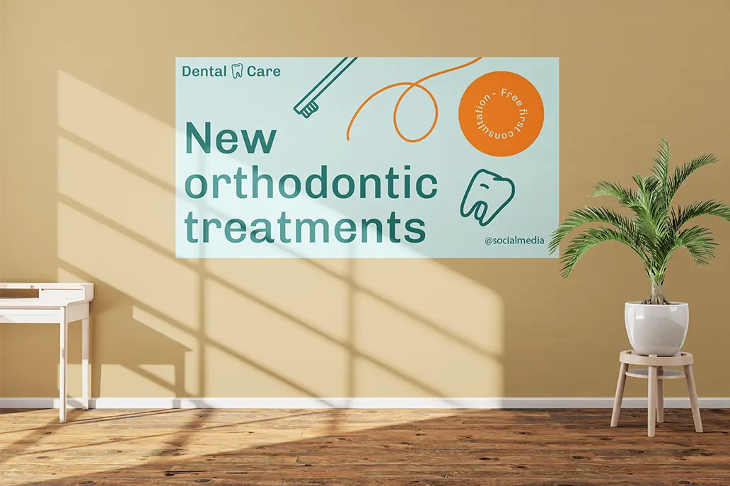 Removable Wallpaper - Ortho - Same Day Printing