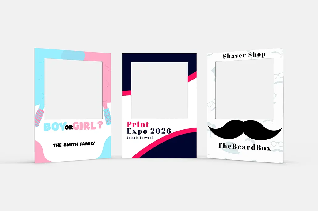 Selfie Frame - Expo - BeardShaverShop - Same Day Printing