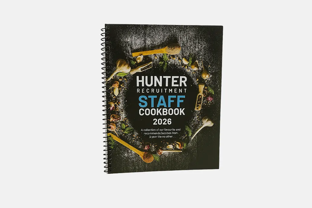 Spiral Coil Bound Books -Hunter Staff - Same Day Printing