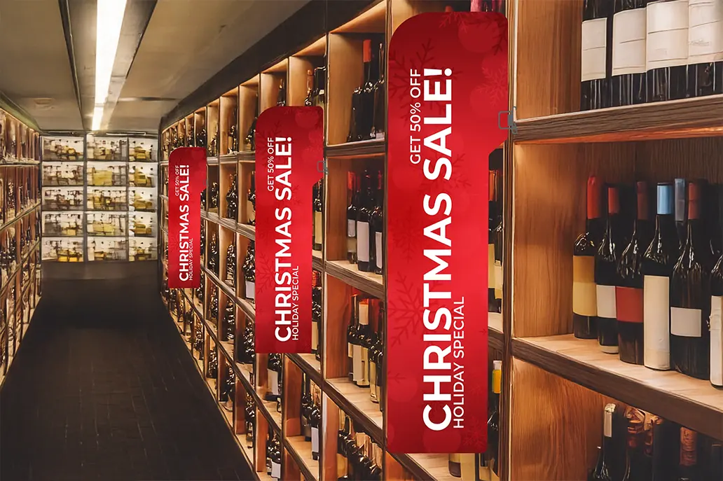 Aisle Fins - Business Christmas Shop - Same Day Printing