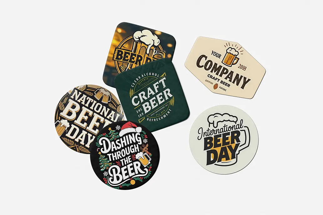 Beermat - Business Christmas Shop - Same Day Printing
