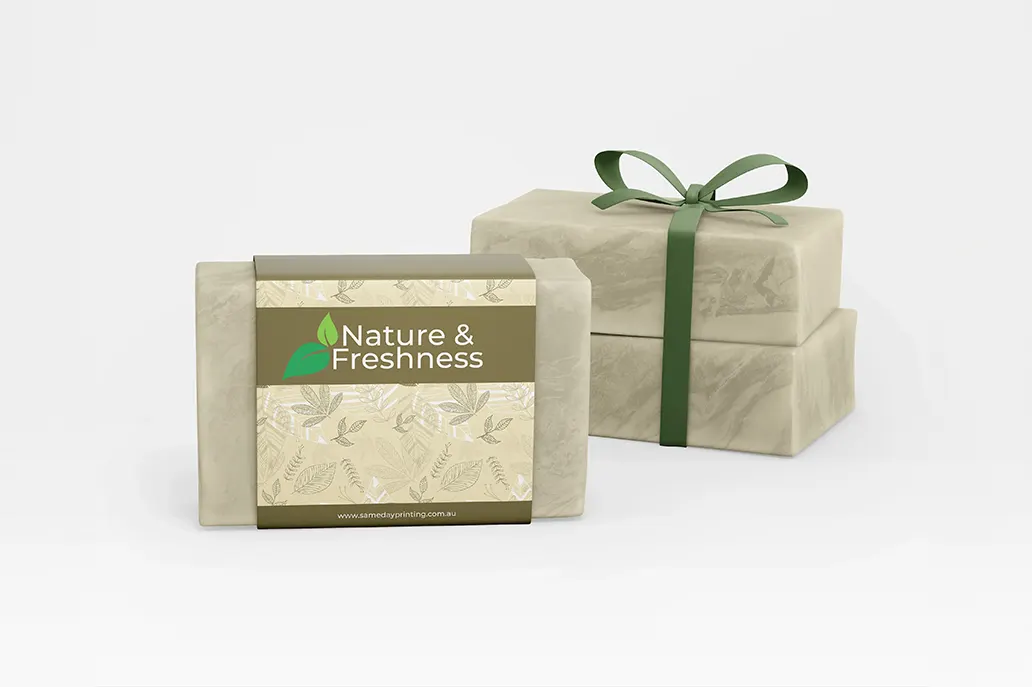 Belly Bands Soap Bar - Business Christmas Shop - Same Day Printing