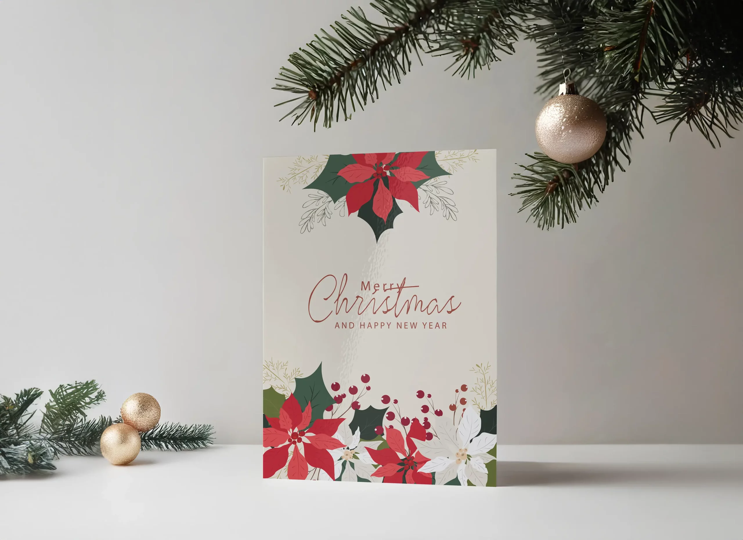 Personal Chirstmas Cards Sample illustrations - Same Day Printing