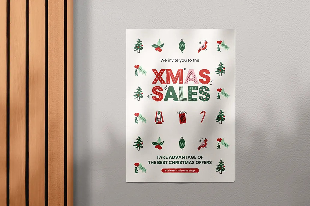 Posters - Business Christmas Shop - Same Day Printing