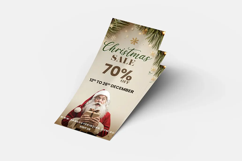 Promotional Flyers - Business Christmas Shop - Same Day Printing