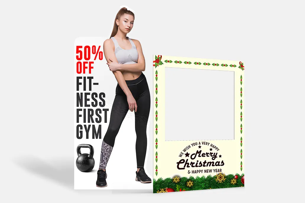 Standees and Display - Business Christmas Shop - Same Day Printing